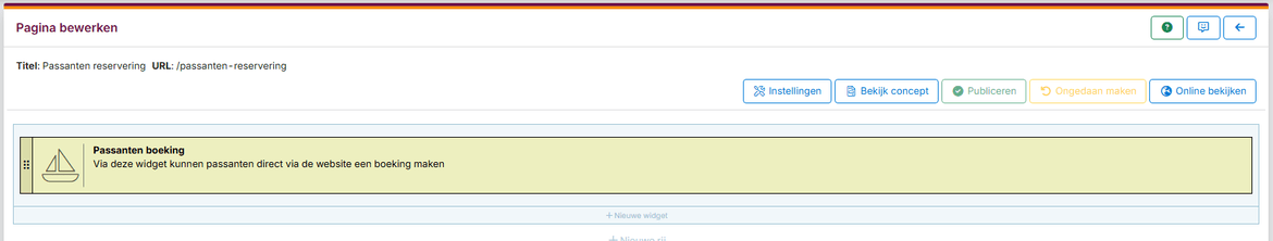 systeempagina-passanten-reservering